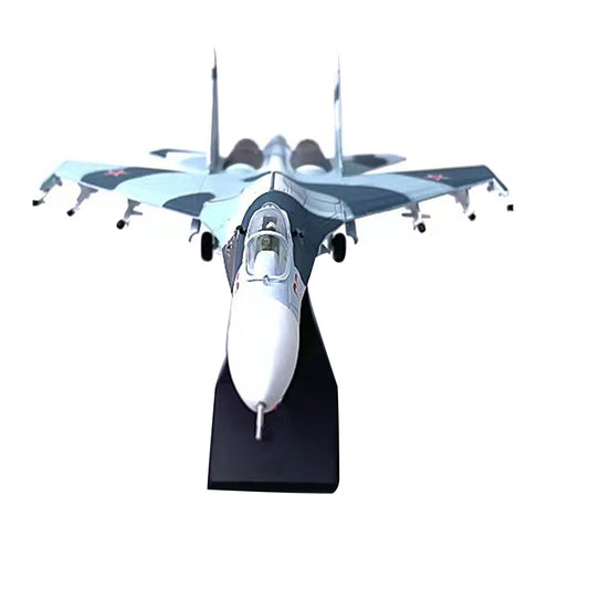 1/100 U-27 Flanker Heavy Aircraft Model Simulation Fighter Aviation Military
