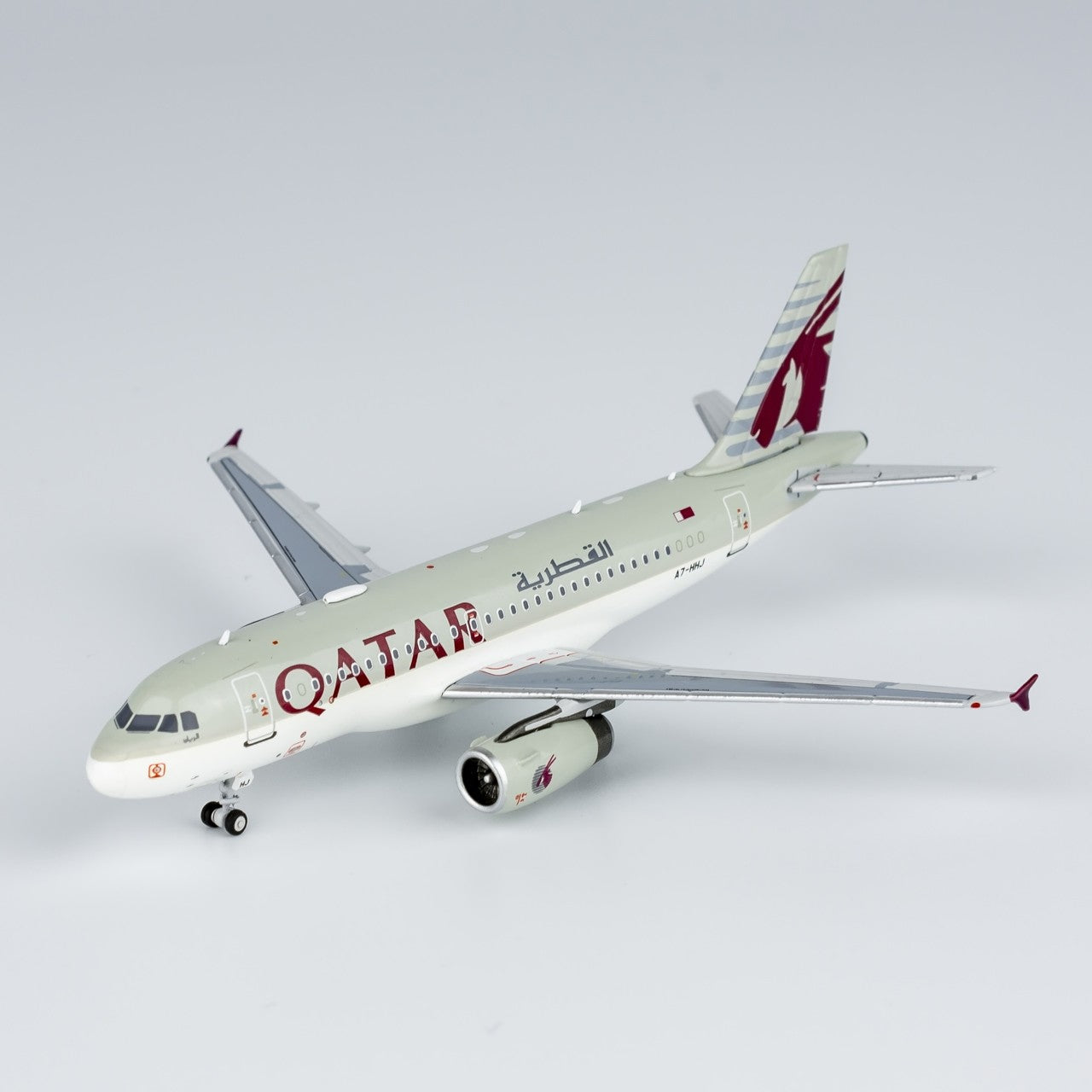 1:400 NGmodels Qatar Amiri Flight ACJ Airbus319 Passenger Diecast Plane Model