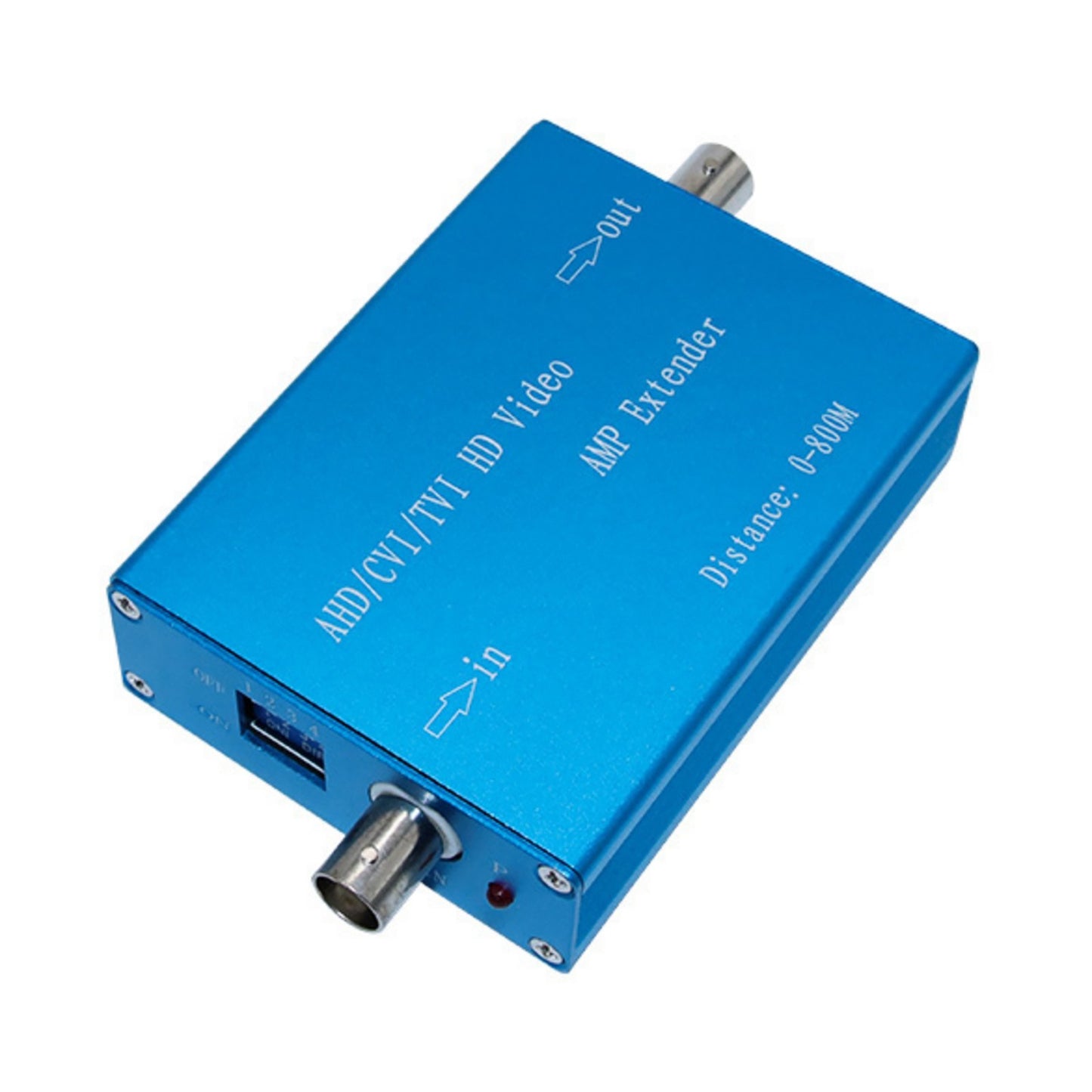 1x Coaxial Cable AHD/TVI/CVI/CVBS 1080P Video Amplifier Extends for CCTV System