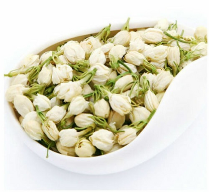 50g Loose Leaf Dried Jasmine Flower Tea Ecology Food Organic Blooming Herbal Tea