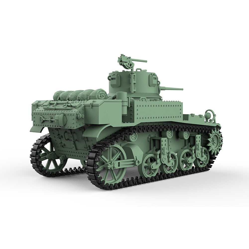SSMODEL SS16505 1/16 Military Model Kit US M3A1 Stuart Light Tank