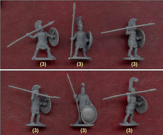 Greek Warriors Hoplite 1/72 Soldiers Figures model Kit CAESAR