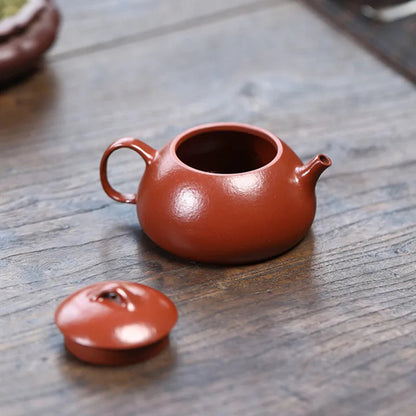 Chinese Yixing Zisha Tea Pot Small Capacity Handmade Kettle Tea Set 90ml