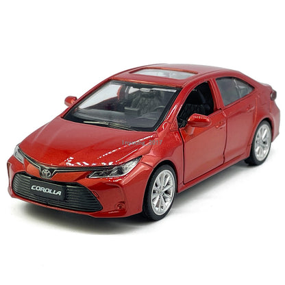 1/43 Corolla Sedan Model Toy Car Diecast Toy Vehicle Boys Toys for Kids Gifts