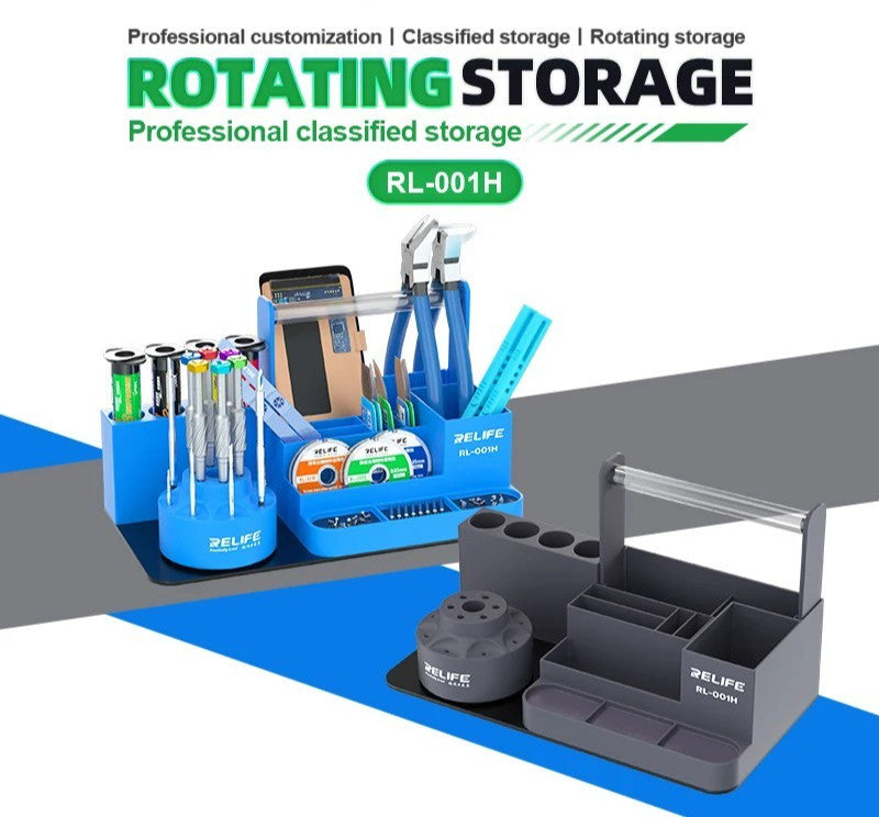 RL-001H 360° Rotating Intelligent Repair Rotating Storage Rack Professional