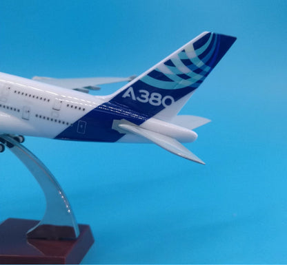 20CM AIRBUS A380 Passenger Aircraft Plane Diecast Aeroplane Airplane Model