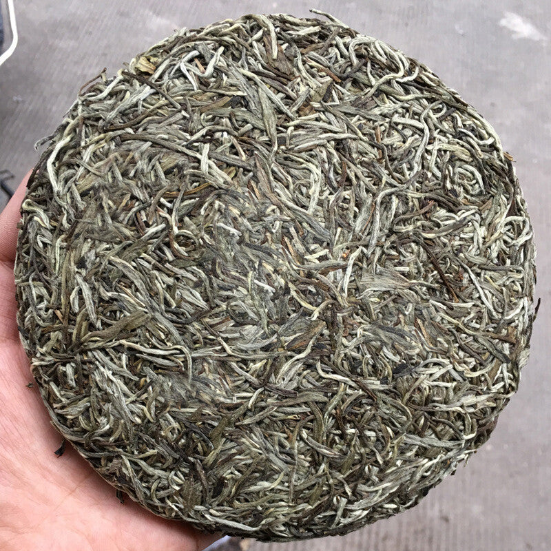 Spring White Tea Silver Needle Premium Bai Hao Yin Zhen Cake Kungfu Tea 300g