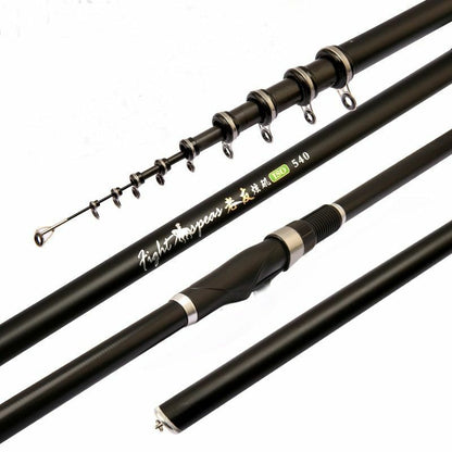 Portable Rock 2.4m 3.6m 4.5m 5.4m 6.3m 7.2m Carp Rod Telescopic Fishing Spinning