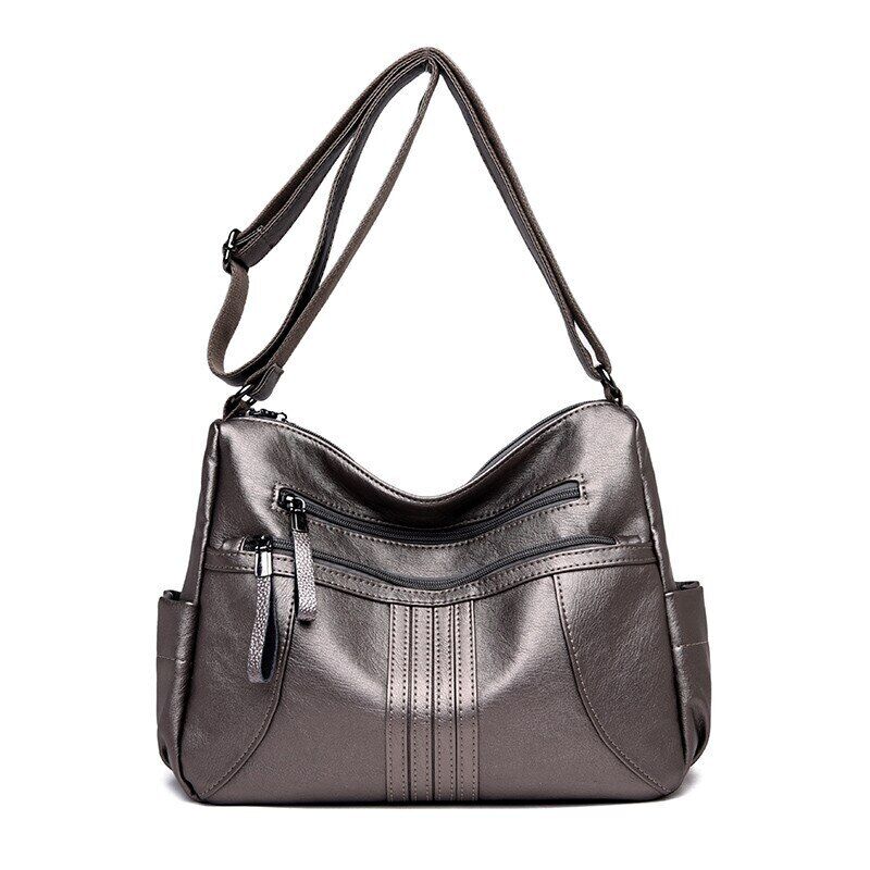 Women Shoulder Bag Soft Leather Large Bag Female Bags Ladies Handbag