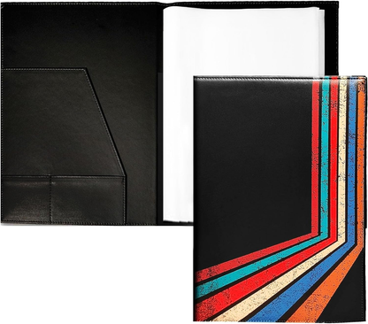 Leather Art Portfolio Organizer Presentation Folders Portfolio Binder Drawings
