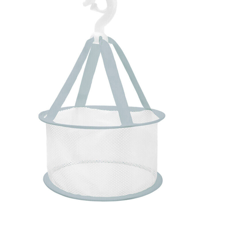 Makeup Brush Easy To Dry Windproof Fall-proof Hook Rack Basket Drying Net Bag!