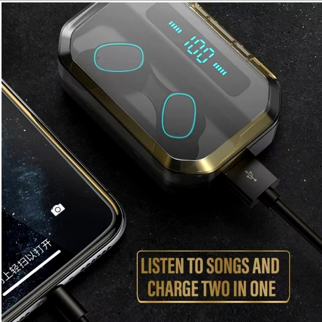 Noise Cancelling Bluetooth 5.0 Wireless TWS Earbuds Headphone Headset Waterproof