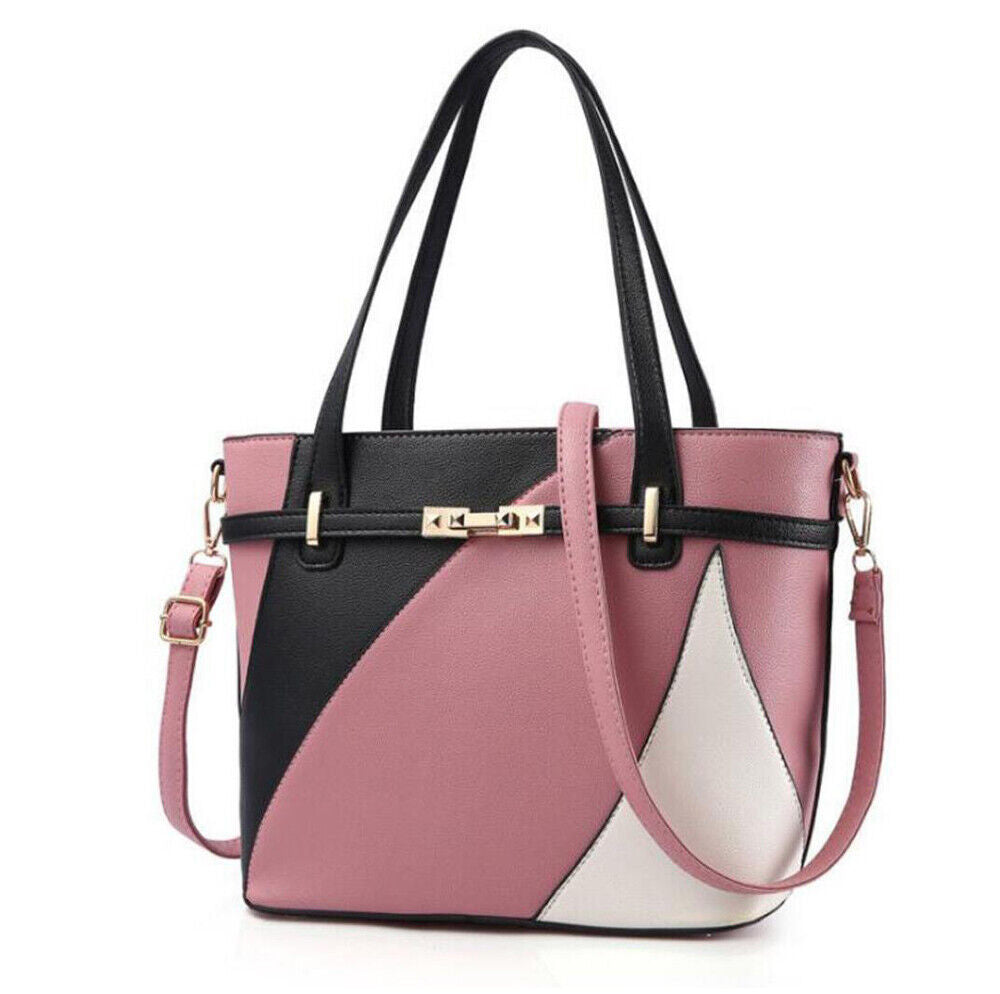 Women PU Leather Crossbody Shoulder Handbags Messenger Tote Bag Satchel Purse