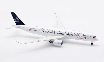 1:200 33CM InFlight STAR ALLIANCE Ethiopian AIRBUS A350-900 Plane Diecast Model