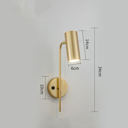 Wall Lamps Bedroom Bedside Reading Lights Modern Retractable Adjustable Lighting