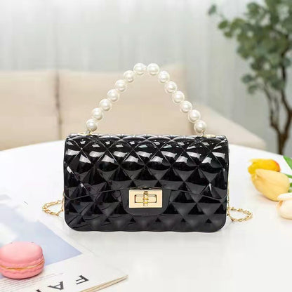Handbag Synthetic Leather Small Shoulder Bags Cosmetic Little Square Chain Purse