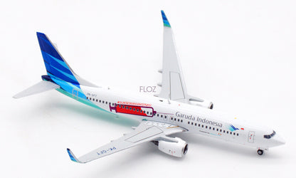 JC Wings Garuda Indonesia B737-800 PK-GFT SUKSESKANVAKSINASI 1/400 Plane Model