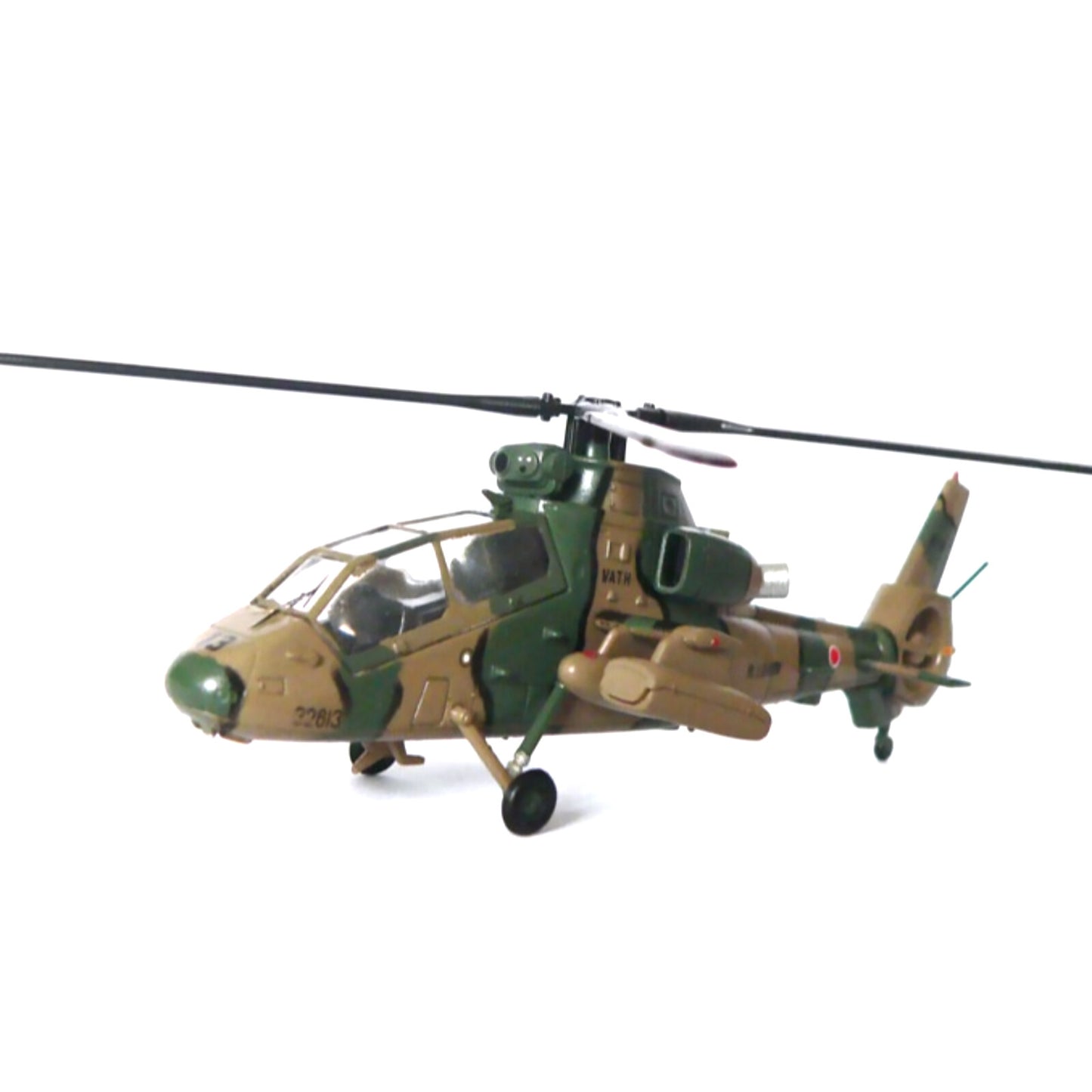 1/100 Scale Diecast Alloy JGSDF OH-1 Ninja Helicopter Aircraft Model Toy Gift