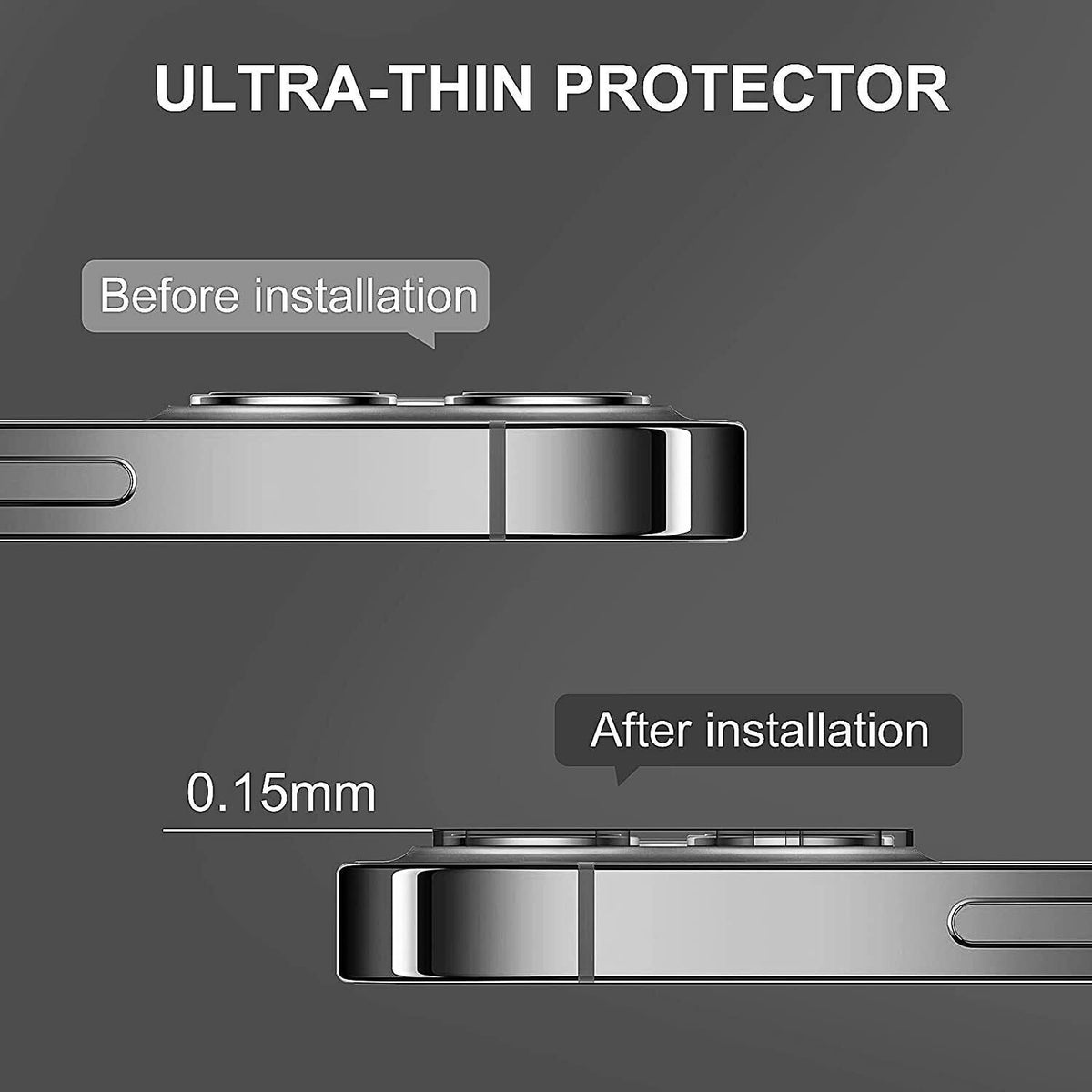 For iPhone 14 Plus Pro Max 13 12 11 Tempered Glass Camera Lens Protector Cover