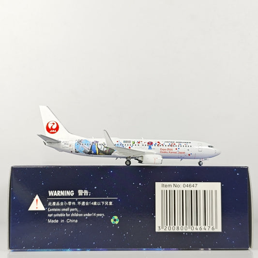 1:400 Phoenix Japan Airlines B737-800 JA342J Airplane Diecast Aircraft Model
