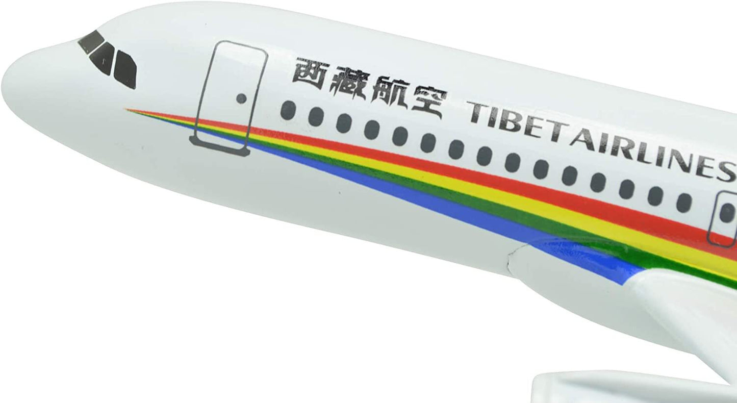 1:400 20cm Airbus A320 China Tibet Airlines Metal Airplane Model Plane Model Toy