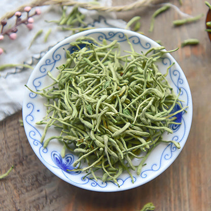 Pure Natural Honeysuckle Tea Wild Scented Herbal Tea Heat-clearing Detoxifying