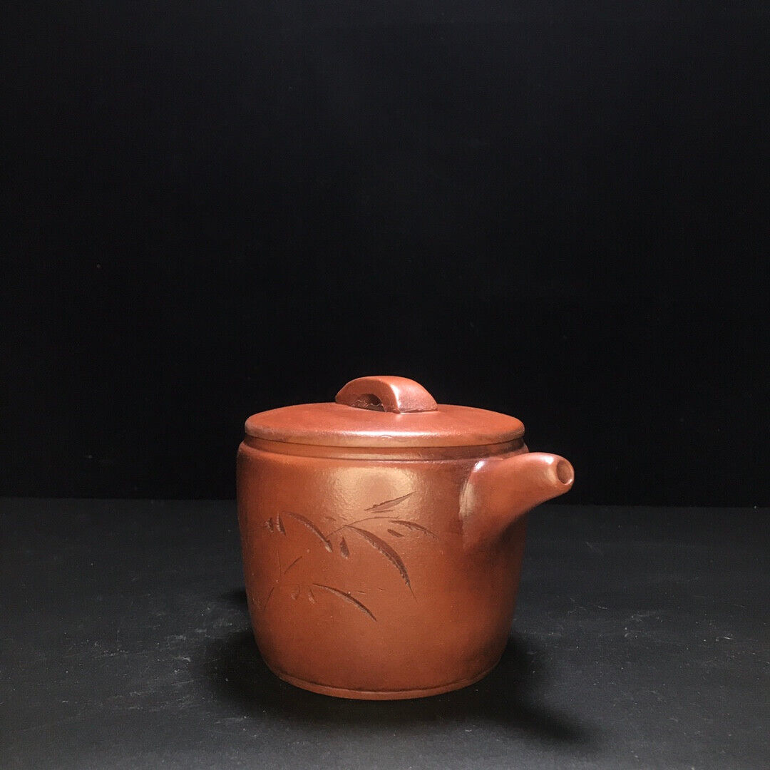 Chinese Yixing Zisha Clay Handmade Exquisite Teapot （汉瓦 底款：华凤翔）