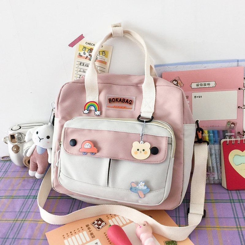Backpack Student College Schoolbag Book Backpack Fashion Shoulder Bag 28*31*10CM
