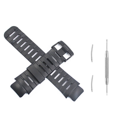 22mm Free Size Smart Watch Band Soft Rubber Wrist Straps For Suunto X-Lander