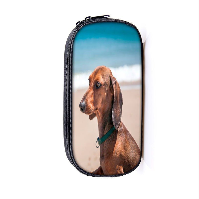 Dog Pencil Bag Stationary Bag Pencil Box School Supplies 24*11*7 CM Accessories