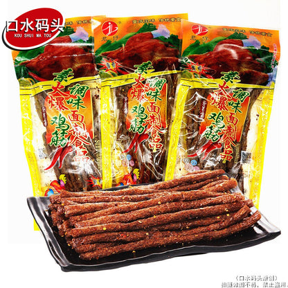 172g Chinese spicy strips snack Hot Chicken Tendon spicy strips HOT