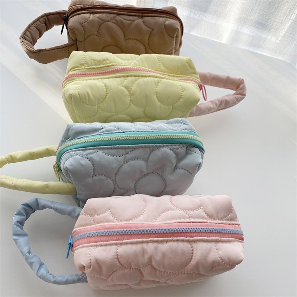 Cosmetic Bag Makeup Case Travel Toiletry Bag Tote Shoulder Purse Polyester 1 PC