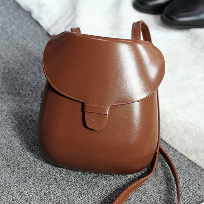 Messenger Bag Saddle Flap Shoulder Bag Small PU Leather Crossbody Bags Women