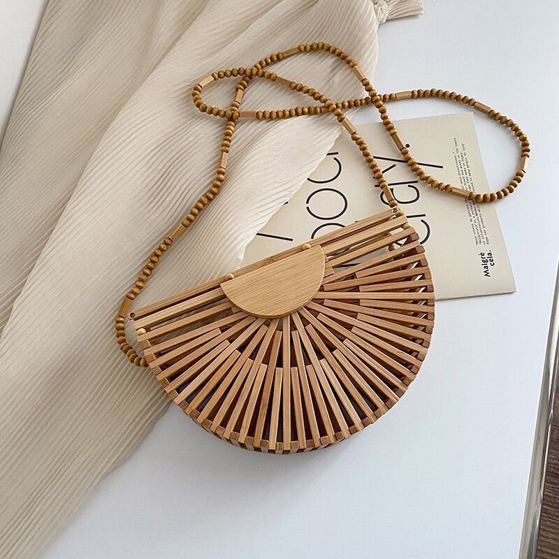 Summer Luxury Handbag Women Shoulder Beach Bag Mobile Phone Wallet 20*13/14*10CM