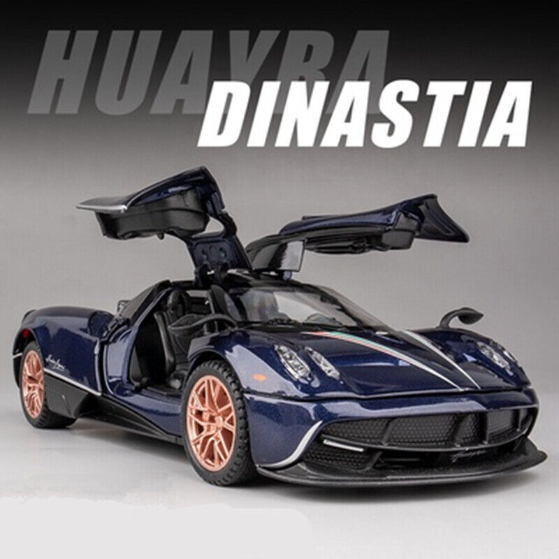 1:32 Pagani Huayra Dinastia Diecast Model Car Collection Toy Vehicle Sound Light