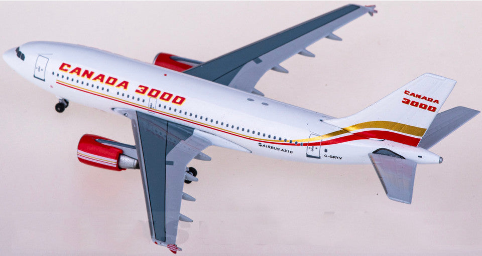1:400 AeroClassics Canada 3000 AURBUS A310 Passenger Airplane Diecast Model