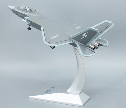 1:48 34CM J-35A Shipborne Fighter Jets Diecast Military Aircraft Airplane Model