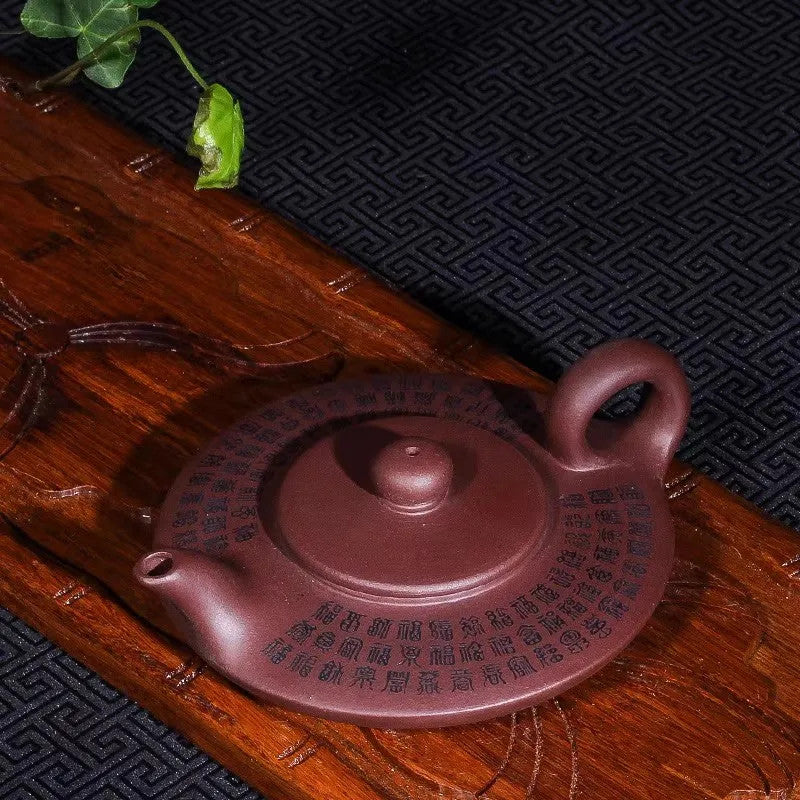 140ml Chinese Yixing Purple Clay Teapot Handmade Kettle Teaware Tea Making Tools