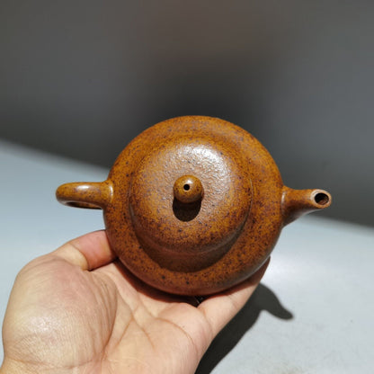 collect vintage China yixing purple clay teapot zisha ceremony cute teaware art