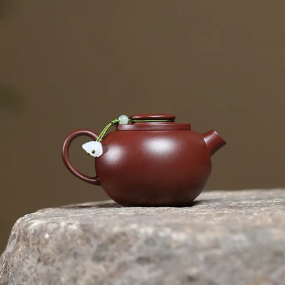 Chinese Yixing Tea Infuser Kettle Handmade Zisha Teaware Tea Set 90ml