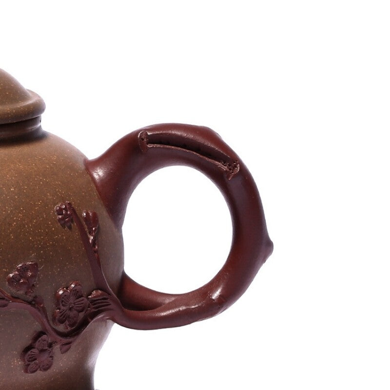 Tea Pot Old Duan Clay Yixing Zisha Master Pot Marked Three Legs Handmade Teapots