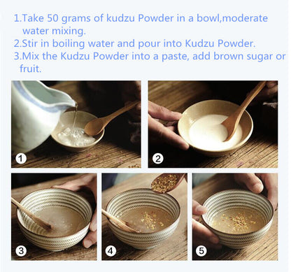 250g Kudzu Root Granules Pueraria Lobata Extract Powder,Arrowroot Powder Granule