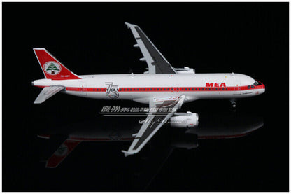 1:400 JC Wings MEA AIRBUS A320 Passenger Airplane Diecast Aircraft Plane Model