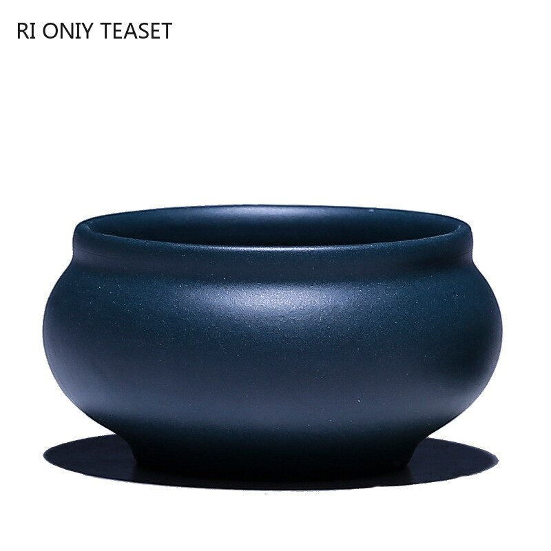 2pcs/lot 1.8" Yixing Handmade Purple Clay Teacup Travel Meditation Authentic Cup