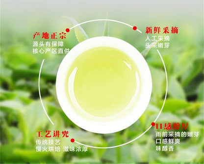 Taiping Houkui Green Tea Premium Top Grade Fresh Organic Chinese Tea 100g