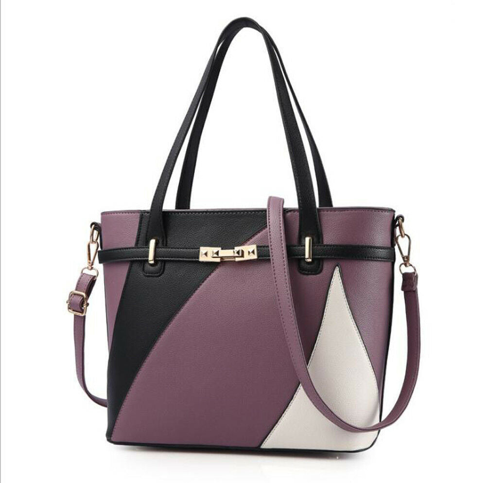 Fashion Women's Ladies PU Leather Crossbody Shoulder Handbags Messenger Tote Bag