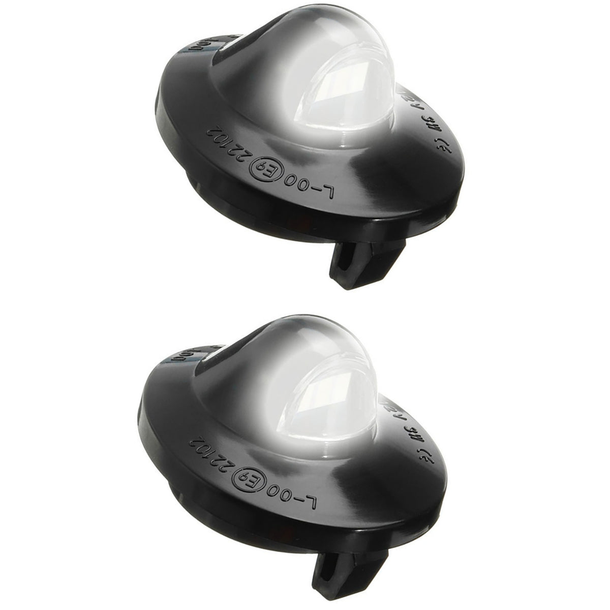 2PCS Super Bright LED License Lamp Assembly Easy Plug Play for Ford F150 Ranger