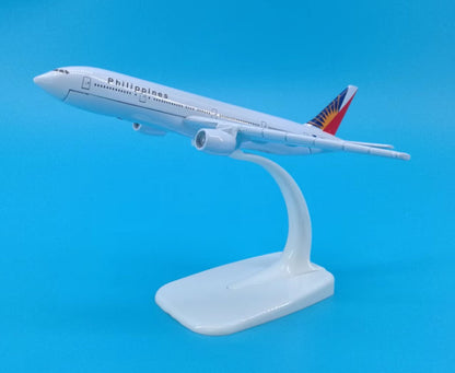 16cm Philippines BOEING 777 Passenger Airplane Diecast Aircraft Plane Model
