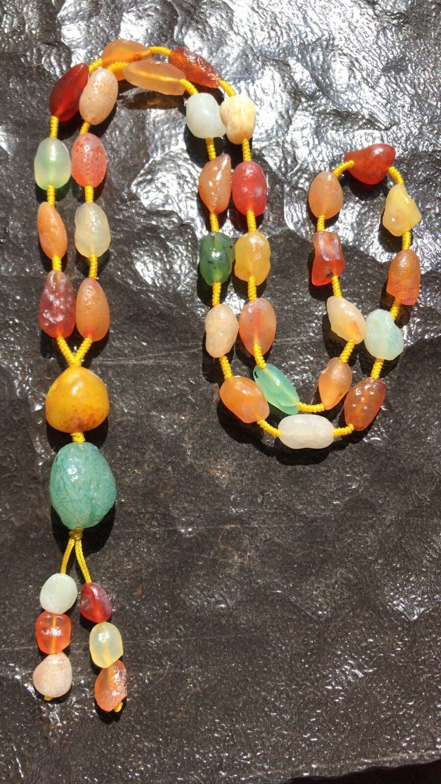 Natural Agate Stone for Collection or Jewelry Making Pendant Necklace