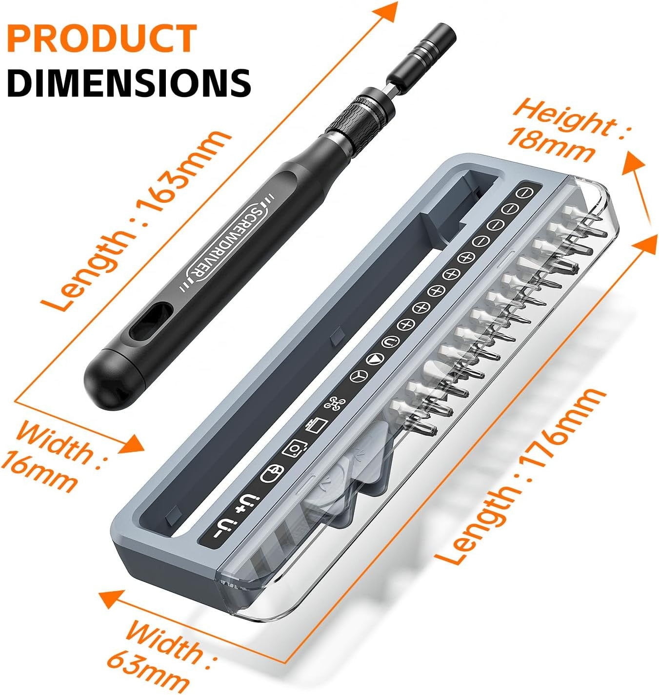 32-In-1 Small Precision Screwdriver Set, Professional Magnetic Mini Repair Tool